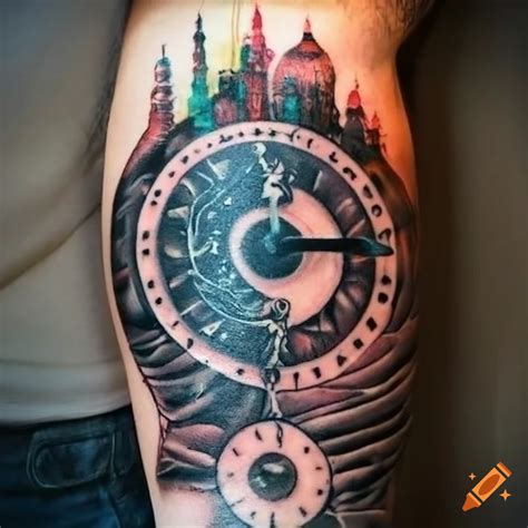 Time Related Tattoo Designs Time Related Tattoo Designs