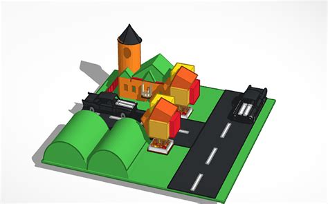Tinkercad Medival Road: Quick Build Guide