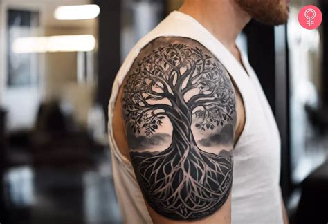 Tree Of Life Tattoo Design Set Tree Of Life Tattoo Design Set