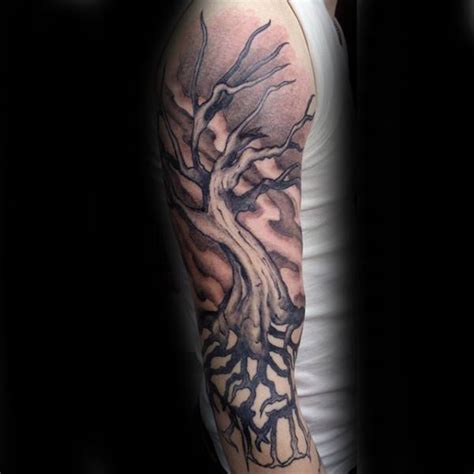 Tree Sleeve Tattoo Designs Ideas And Meaning Tattoos For You