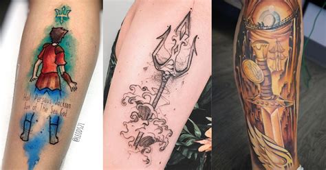 Trident Tattoo Percy Jackson