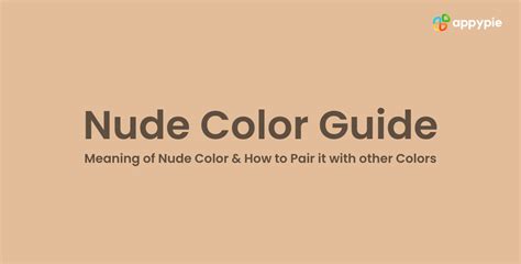 Ultimate Guide To Nude Color Meaning Hex Code Shades Color Schemes And Application Fotor Ultimate Guide To Nude Color Meaning Hex Code Shades Color Schemes And Application Fotor