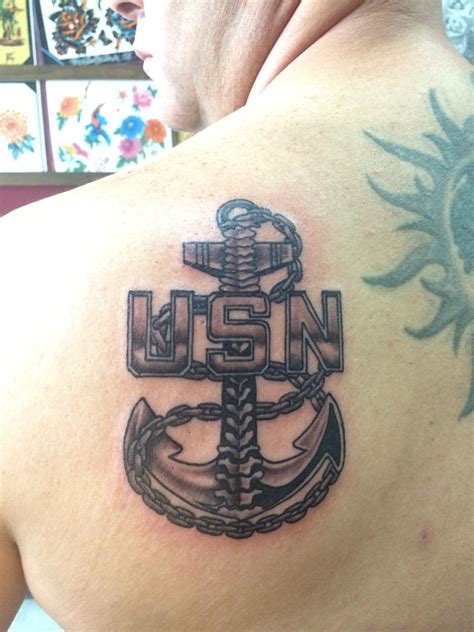 Usn Anchor Tattoos Usn Anchor Tattoos