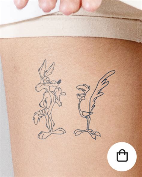 Wile Coyote Tattoos
