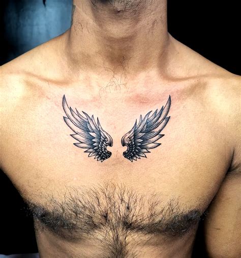 Wing Tattoos On Chest Wing Tattoos On Chest