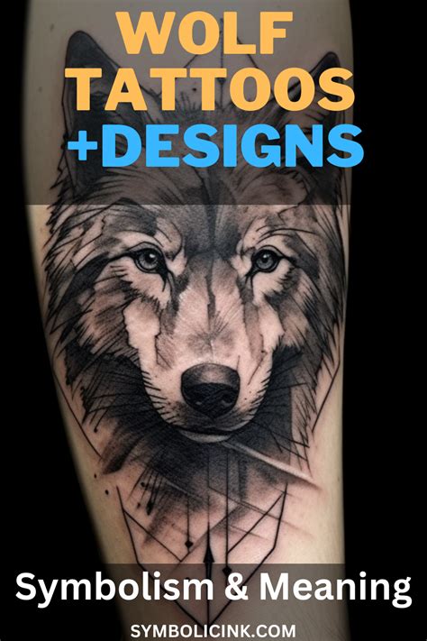 Wolf Tattoo Meaning Symbolism And Designs